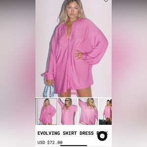 Princess Polly Evolving shirt dress